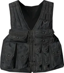 High Capacity Vest Black