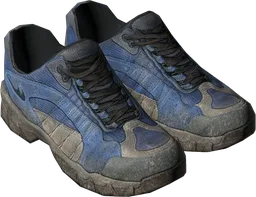 Hiking Boots Low Blue