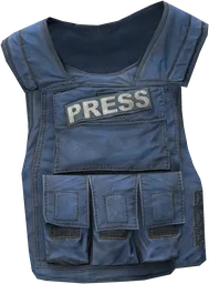 Press Vest Light Blue
