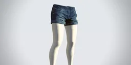 Short Jeans Black