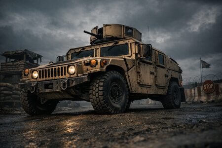 Armored Hummer H1